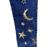 Driftwood Jackie High Rise Gold Moon Stars Skinny Jeans Women’s Size 24 Photo 7