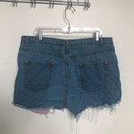 Boohoo 🆕  Destroyed Denim Cutoff Shorts Photo 4