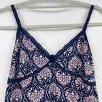 Nanette Lepore  Y2K Cami Womens Top Sz L Coquette Babydoll Festival Floral Lace Photo 1