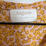 Auguste The Label AUGUSTE- Dean Mimi Mini Dress in Yellow Revolve Floral Summer Classic Cocktail Photo 5