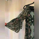 I.N. San Francisco Womens Floral  Blouse Photo 1