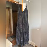 Euro Beaded Gothic Dress Black Size 18 Photo 1