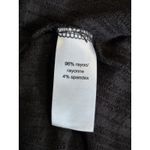 Maurice's Black Short Puff Sleeve Sweetheart Neck Size Small Ruffle Soft Photo 6