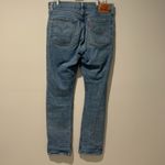 Levi's 501 Original Fit Stretch Women’s Jeans Straight Fit High Rise button Fly Photo 9