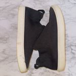Rothy's The Chelsea Black Knit Mid Top Slip On Sneaker Shoes size US 10.5 Photo 6
