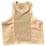 NWT FP FREE PEOPLE Free People Movement Mesh In Session Tank beige/tan Tan Size undefined Photo 3