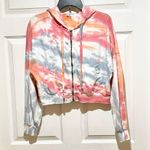 Young Fabulous and Broke Zip Front Tie Dye Hooded Sweatshirt Photo 2