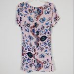 Urban Outfitters Somedays Lovin' Deep V Neck Pink Paisley Mini Dress Photo 3
