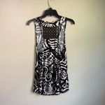 Kenar  medium black and white tank top Photo 3