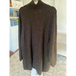 Catherines  Brown Wool Longline Duster Cardigan Quiet Luxury 3X Cozy Soft Photo 2