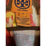 Tory Burch ‎ Tunic Top Dress Ikat Geometric Print 3/4 Sleeve Colorful Linen 10 Photo 9