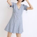 Madewell  Blue Denim Button Front Dress‎ Photo 0