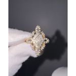 Designer Originals VTG 925 STERLING SILVER‎ MARCASITE DESIGNER RING SIZE 8 Photo 2