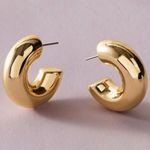 Nordstrom gold hoops! Photo 0