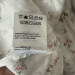 Reformation  Lacey Dress Sz 12 White Floral Tie Back Smocked Spring Easter Bridal Photo 12