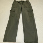 American Eagle Women’s  Cargo Olive Green Pants 6 Photo 0