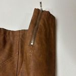 Chico's Faux-Leather embroidered Jacquard Moto Jacket size 0 Photo 11