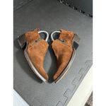 Frye Brown  Sacha Moto Shortie‎ Leather Suede Bootie Brown Western Boho Size 7 Photo 3