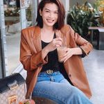 ZARA FAUX LEATHER MENSWEAR STYLE BLAZER Brown Size XL NEW Photo 14