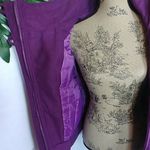 Oleg Cassini 90s  Purple Wool Vest Photo 5