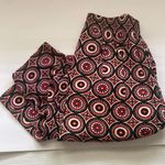 Evan Picone Vintage  Sport nautical red high waist straight leg pants, size large Photo 1