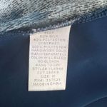 Ya Silk Blend Diamond Print Chiffon Blue Top Size M Workwear Casual Size M Photo 8