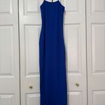 Amazon Blue Bodycon Maxi Dress Photo 3