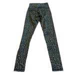 Define your inspiration DYI Green Cheetah Leopard Print Leggings Stretch Small Photo 4