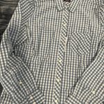 Untuckit Blue Checkered Shirt Size 6 Photo 1