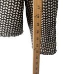 White House | Black Market Women's Size 14 Black White Career Blazer Jacket Photo 9