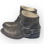 FREEBIRD by Steven Freebird aso Free People ๐ค Santiago Distressed Leather Booties Boots ๐ค Taupe Photo 7