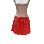 J.Crew  Pink Weathered Chino Classic Twill Zip & Button Front Mini Skirt Size 12 Photo 2
