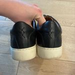 Frye  Women’s Lena Black Leather Zip Up Slip On Sneaker Size 8.5 Photo 3