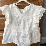 Petal and Pup White Blouse  Photo 2