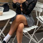 Revolve Black Lace Long sleeve Photo 0