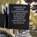 Tahari  Womens Blouse Size XL Linen Vacation Travel‎ Hawaiian Palm Tropical Beach Photo 6