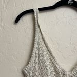 moon&madison Anthropolologie Moon & Madison beige crochet tank top Photo 2