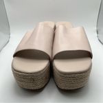 Raye EUC  platform espadrille leather size 9 leather women’s sandals Photo 1
