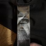 Chico's  Dress Women Size 1 Sleeveless Stretch Black White Floral Career Office Photo 5