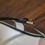 Gucci Aitana Black Leather GG Marmont Wedge Espadrille Sandals Size 40.5 Photo 8