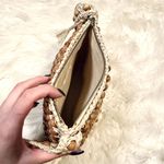 Vintage Wooden Hand Beaded Boho Shoulder Bag Brown Photo 4