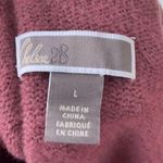 Chelsea28  funnel neck oversized sweater Mauve Women’s size L Photo 5
