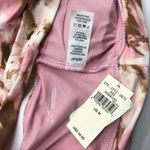 Aerie  Swim Womens Tie-Dye Bikini Top Scoop Removable Cups Pink Brown M Photo 2