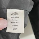 Talbots Black Lined Jacket Jacquard Brocade Blazer Button Up Pockets Size 8 Photo 4