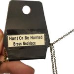 Paparazzi  Hunt Or Be Hunted‎ Brass Necklace Long Fringe Chain Tribal Photo 4