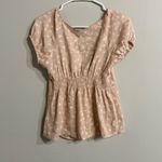 Love Tree Blush Floral Blouse Photo 1