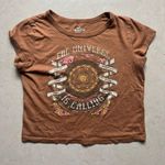 Hollister Baby Tee  Brown Photo 0