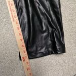 Abercrombie & Fitch Abercrombie Fitch Curve Love 90s Straight Ultra High Rise Vegan Leather Pant 18 Photo 8