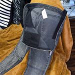 Alexander Wang Studded Panel Slim Jeans Grey Aged Size 27 NWT Photo 9