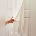 Beginning Boutique NEW Renaissance White Satin Maxi Dress Tie Front Closure sz 0 Photo 9